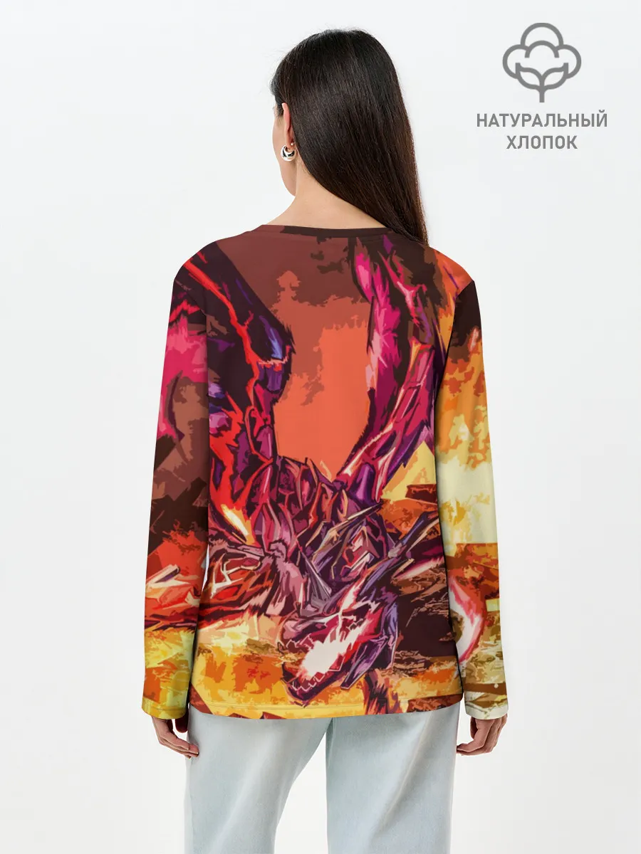 Лонгслив женский. Хлопок / CS GO