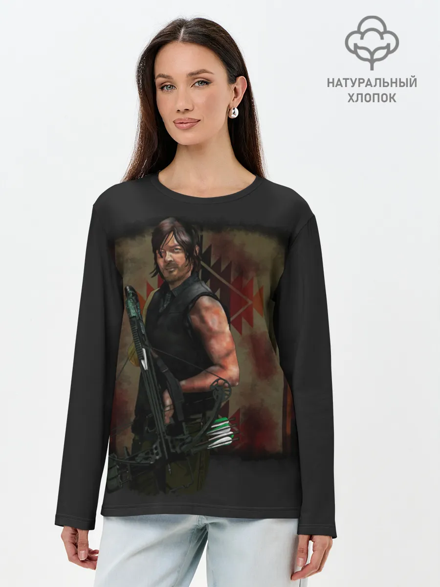 Лонгслив женский. Хлопок / The Walking Dead