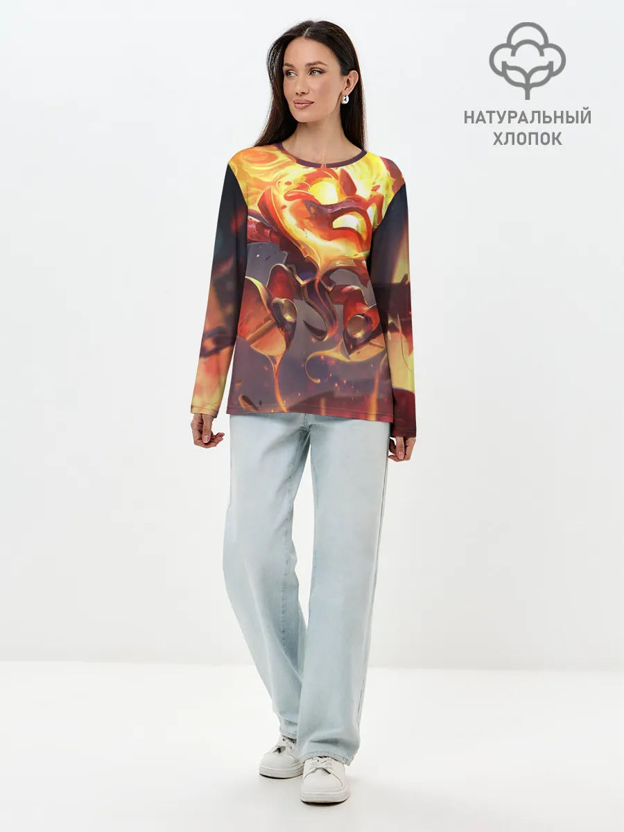 Лонгслив женский. Хлопок / League Of Legends