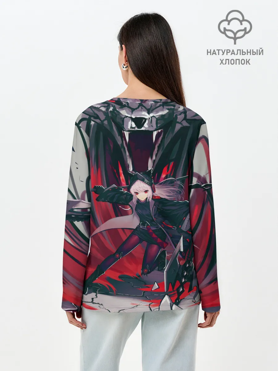 Лонгслив женский. Хлопок / Pixiv Fantasia Anastasia