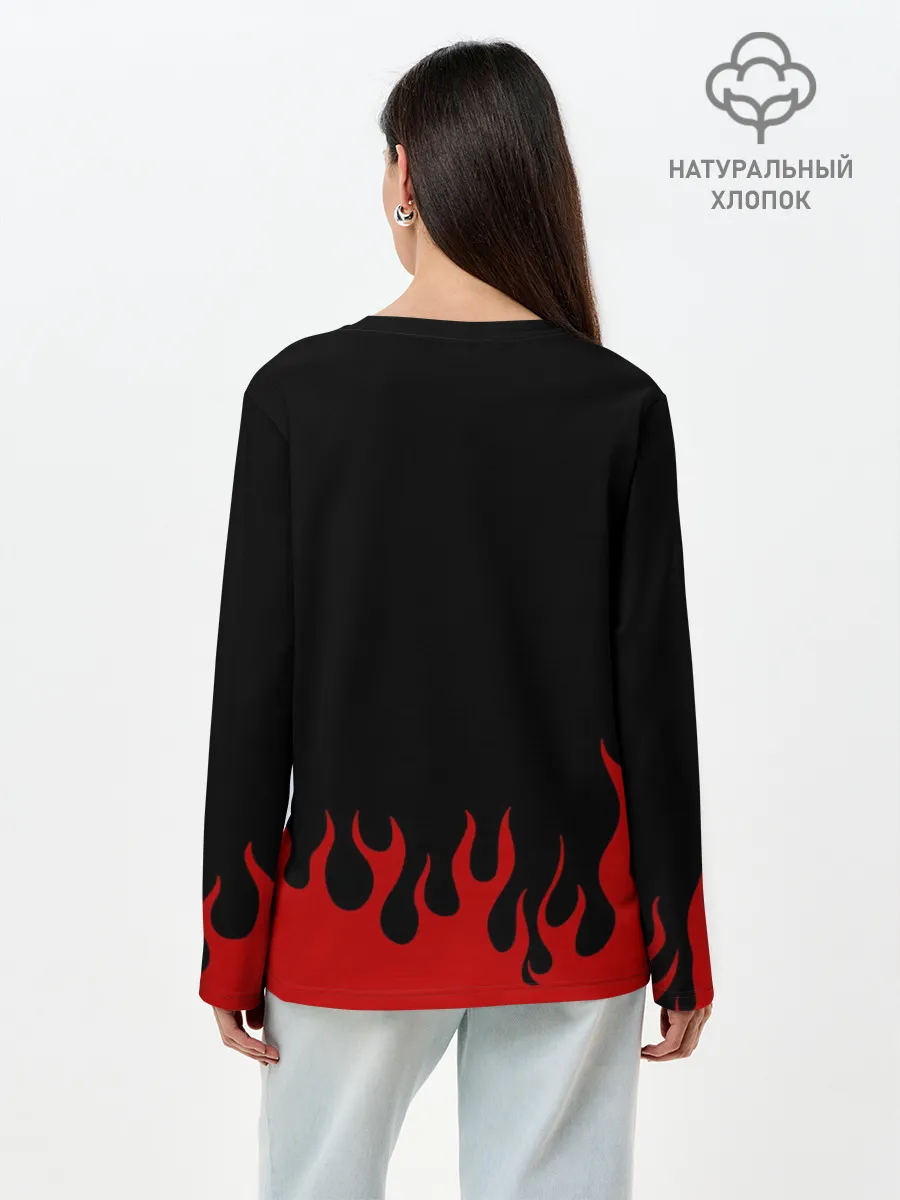 Лонгслив женский. Хлопок / Louna