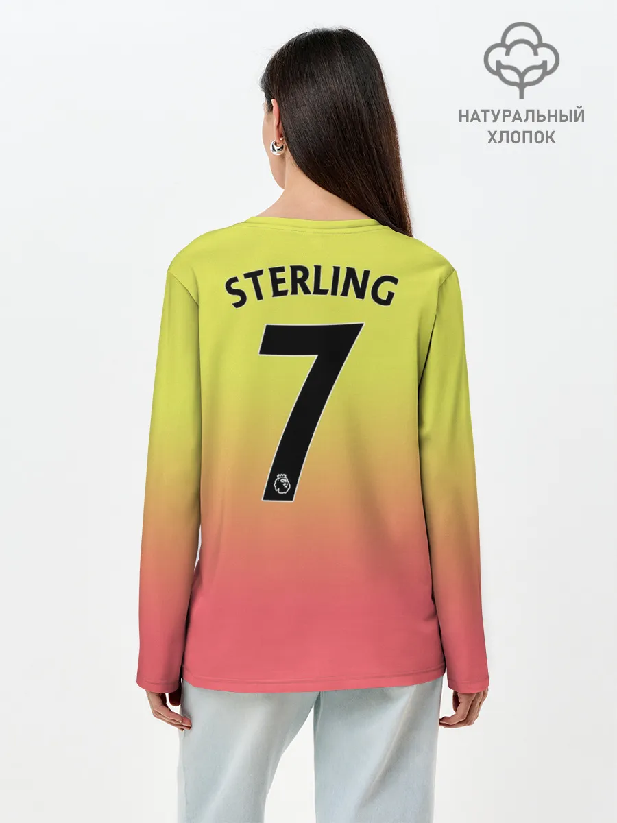 Лонгслив женский. Хлопок / Sterling third 19-20
