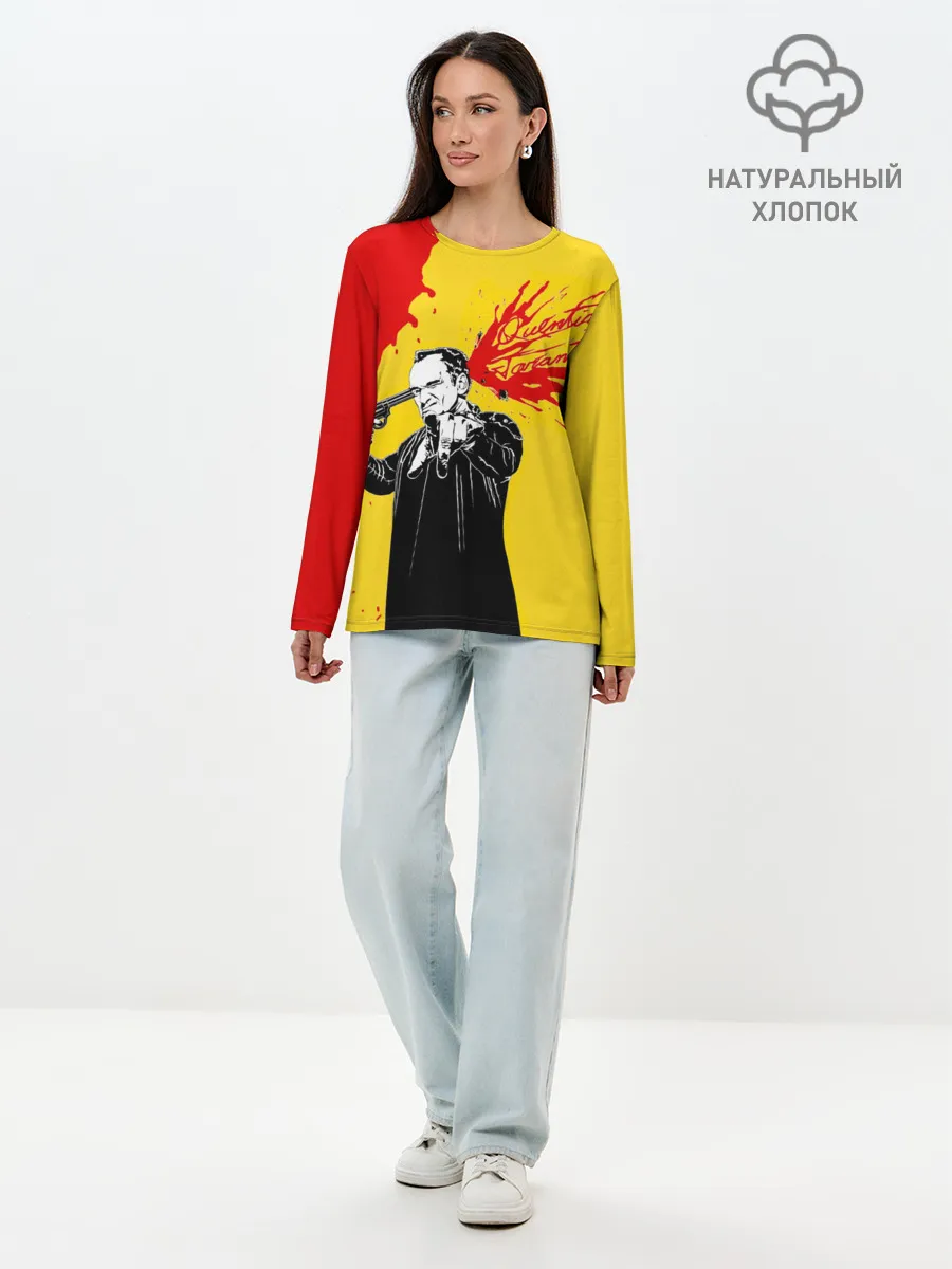 Лонгслив женский. Хлопок / Квентин Тарантино - shot