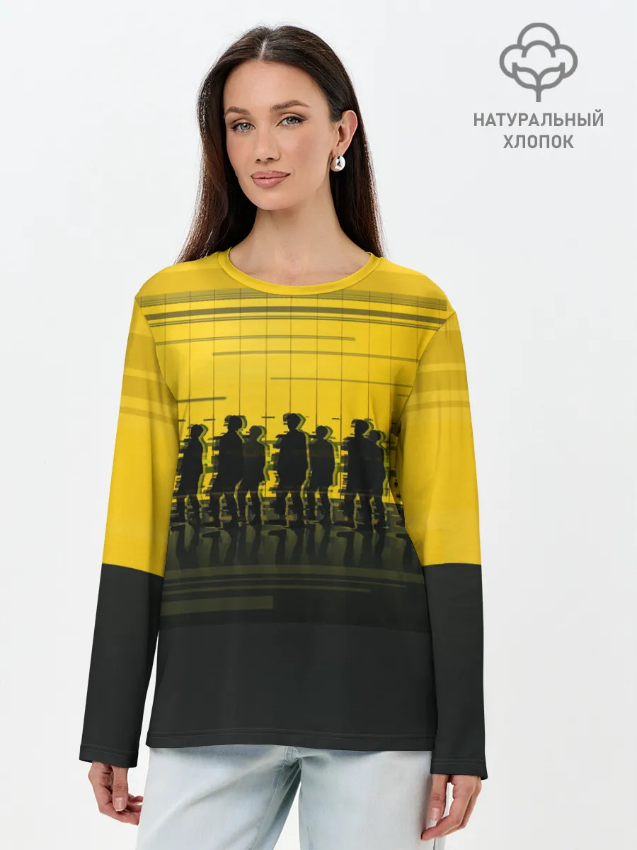 Лонгслив женский. Хлопок / StrayKids: side effects