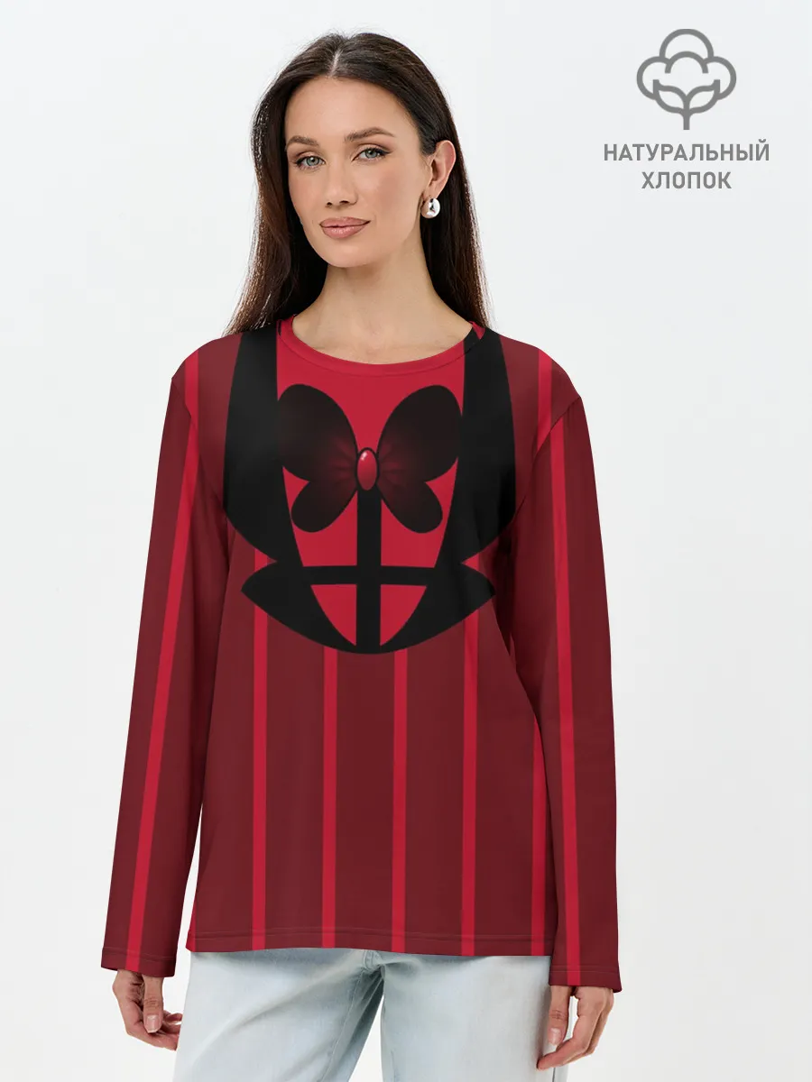 Лонгслив женский. Хлопок / Костюм Аластора