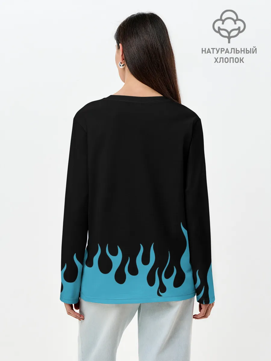 Лонгслив женский. Хлопок / BTS