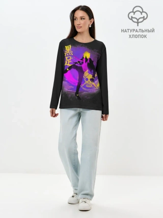 Лонгслив женский. Хлопок / ТАНЕЦ ONE PIECE