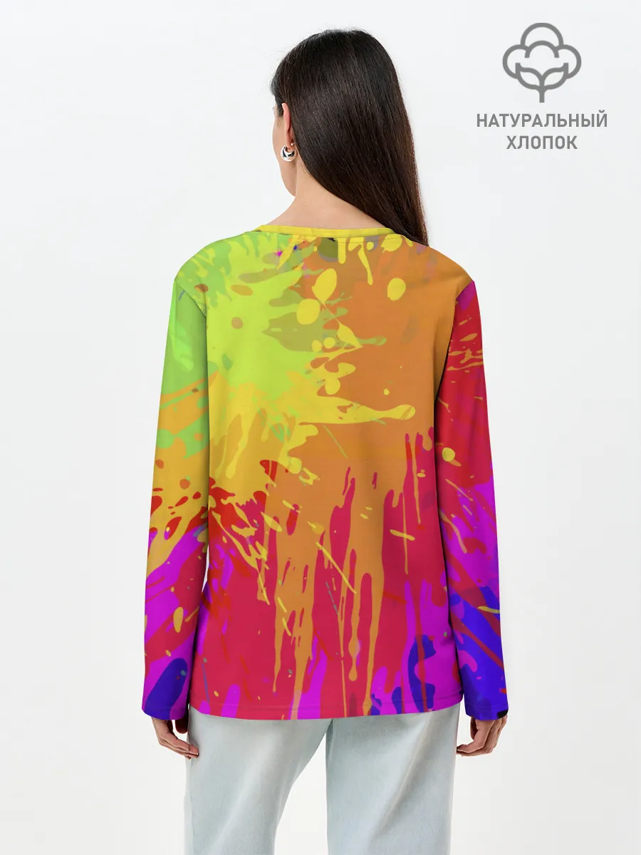 Лонгслив женский. Хлопок / Stray Kids