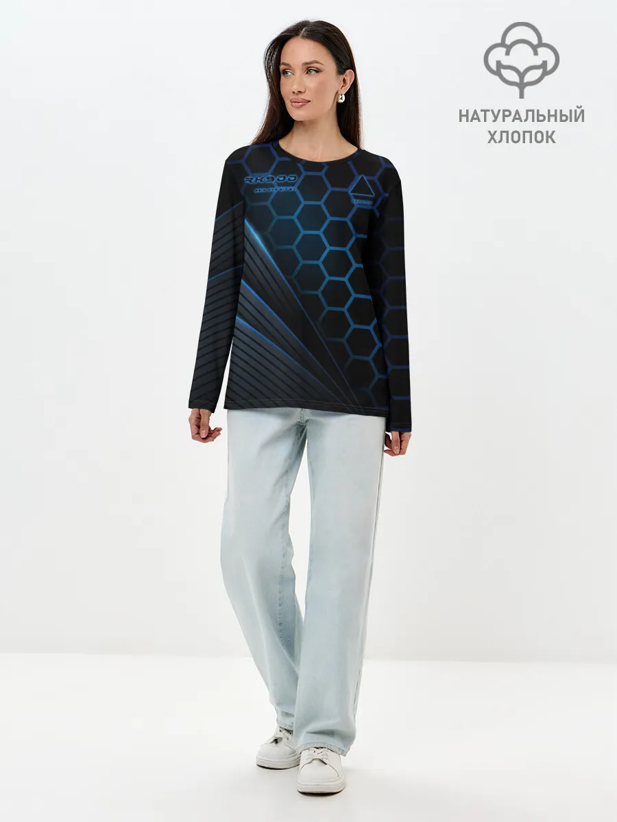 Лонгслив женский. Хлопок / Detroit RK900