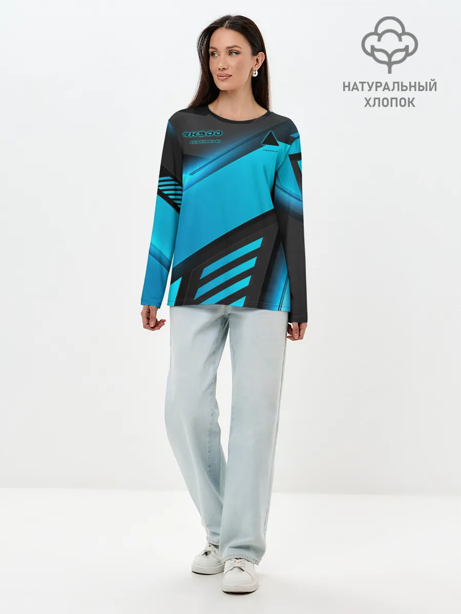 Лонгслив женский. Хлопок / Detroit RK900