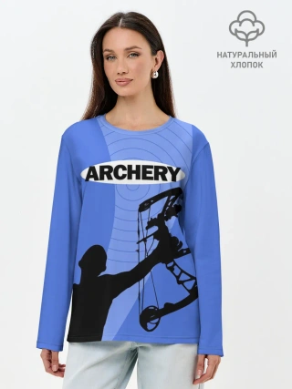 Лонгслив женский. Хлопок / Archery