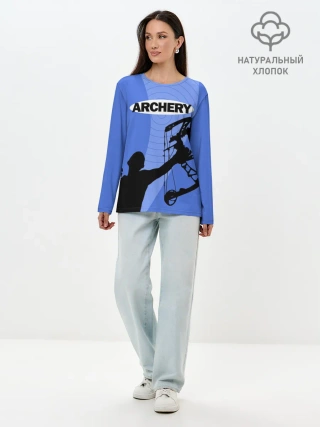 Лонгслив женский. Хлопок / Archery