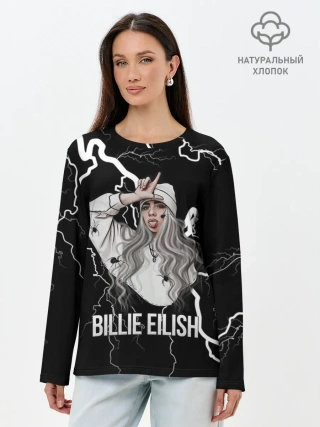 Лонгслив женский. Хлопок / BILLIE EILISH