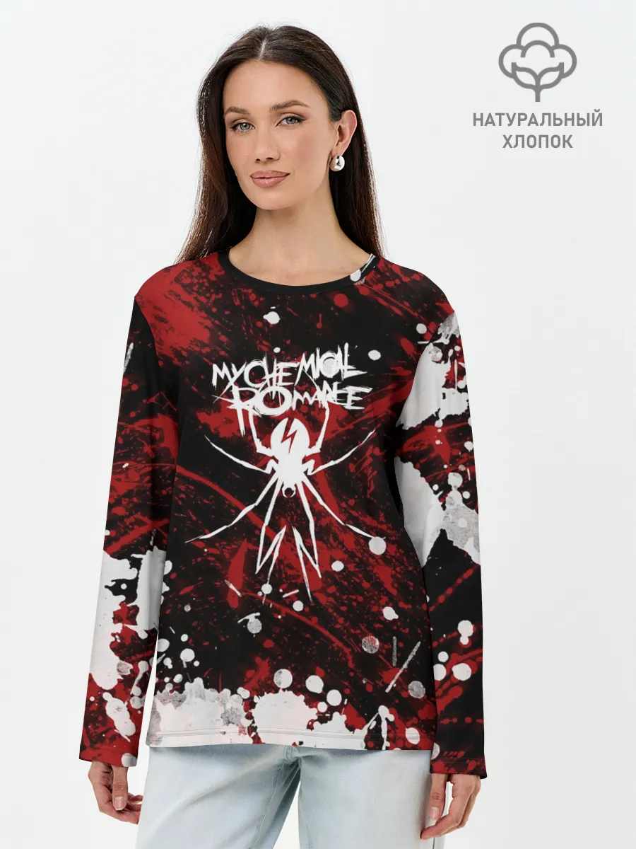 Лонгслив женский. Хлопок / My Chemical Romance