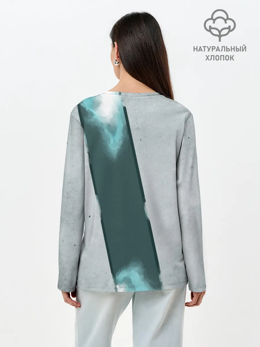 Лонгслив женский. Хлопок / Фехтовальщик