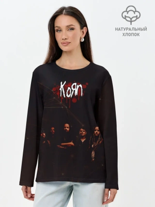 Лонгслив женский. Хлопок / Korn