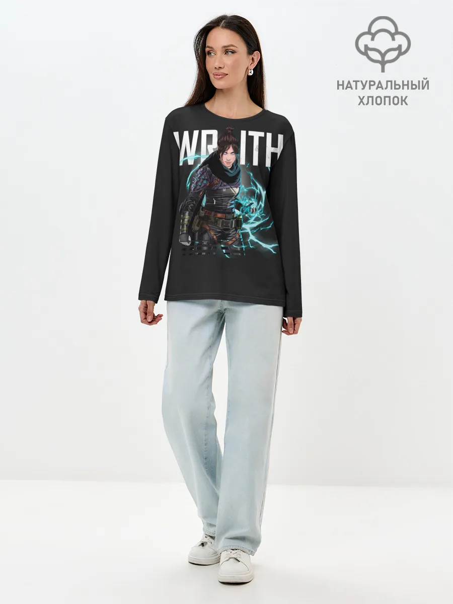 Лонгслив женский. Хлопок / Apex Legends