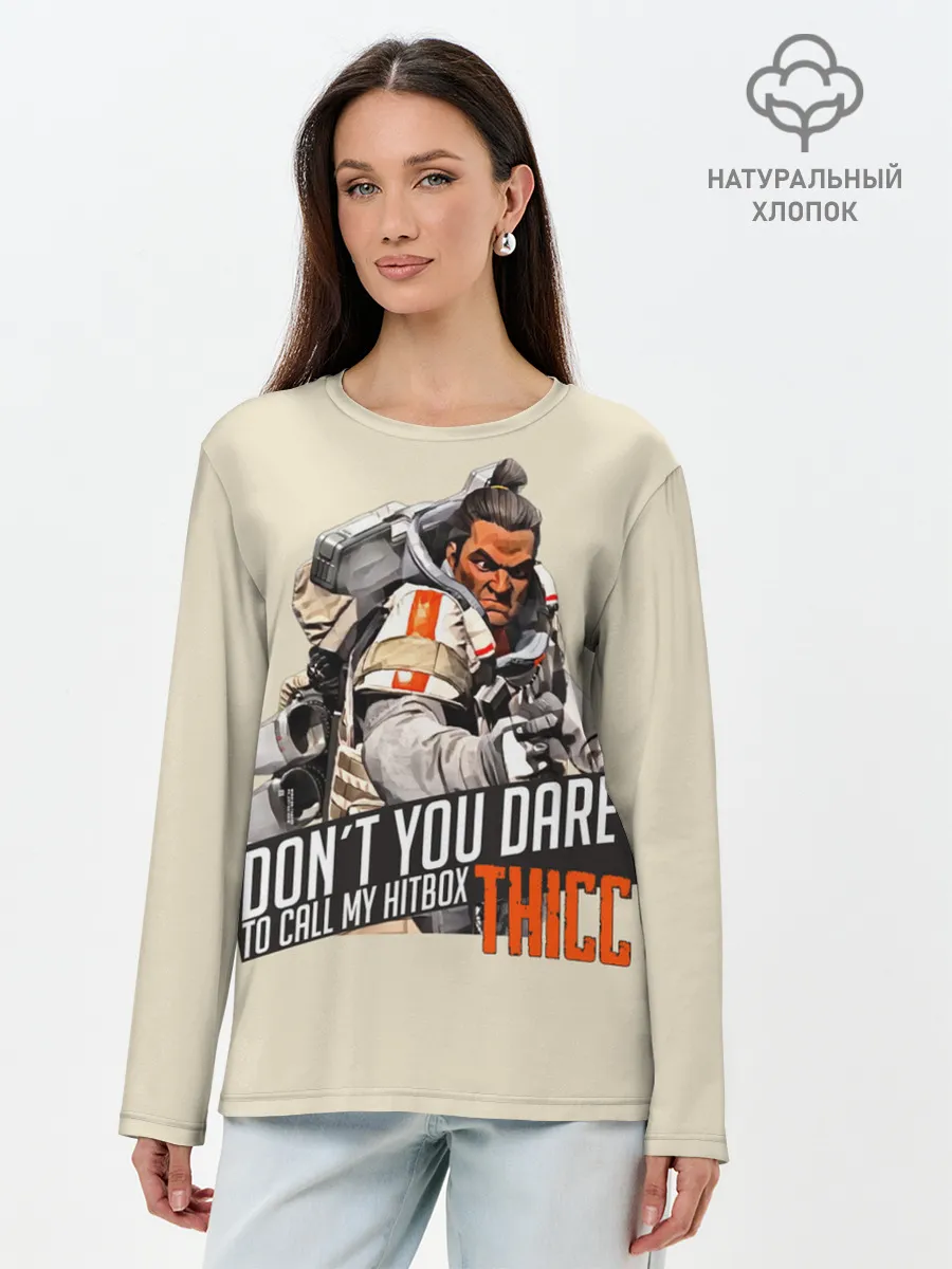 Лонгслив женский. Хлопок / Apex Legends