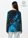 Лонгслив женский. Хлопок / Nu abstracts art