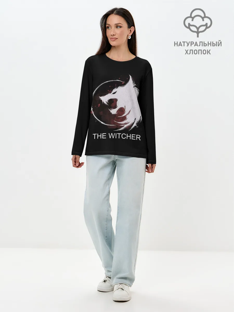 Лонгслив женский. Хлопок / The Witcher