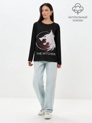 Лонгслив женский. Хлопок / The Witcher