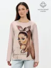 Лонгслив женский. Хлопок / Ariana Grande