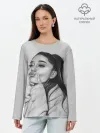 Лонгслив женский. Хлопок / Ariana Grande