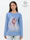 Лонгслив женский. Хлопок / Ariana Grande