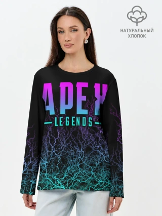 Лонгслив женский. Хлопок / Apex Legends