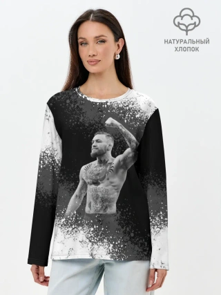 Лонгслив женский. Хлопок / Conor McGregor | Конор МакГрегор