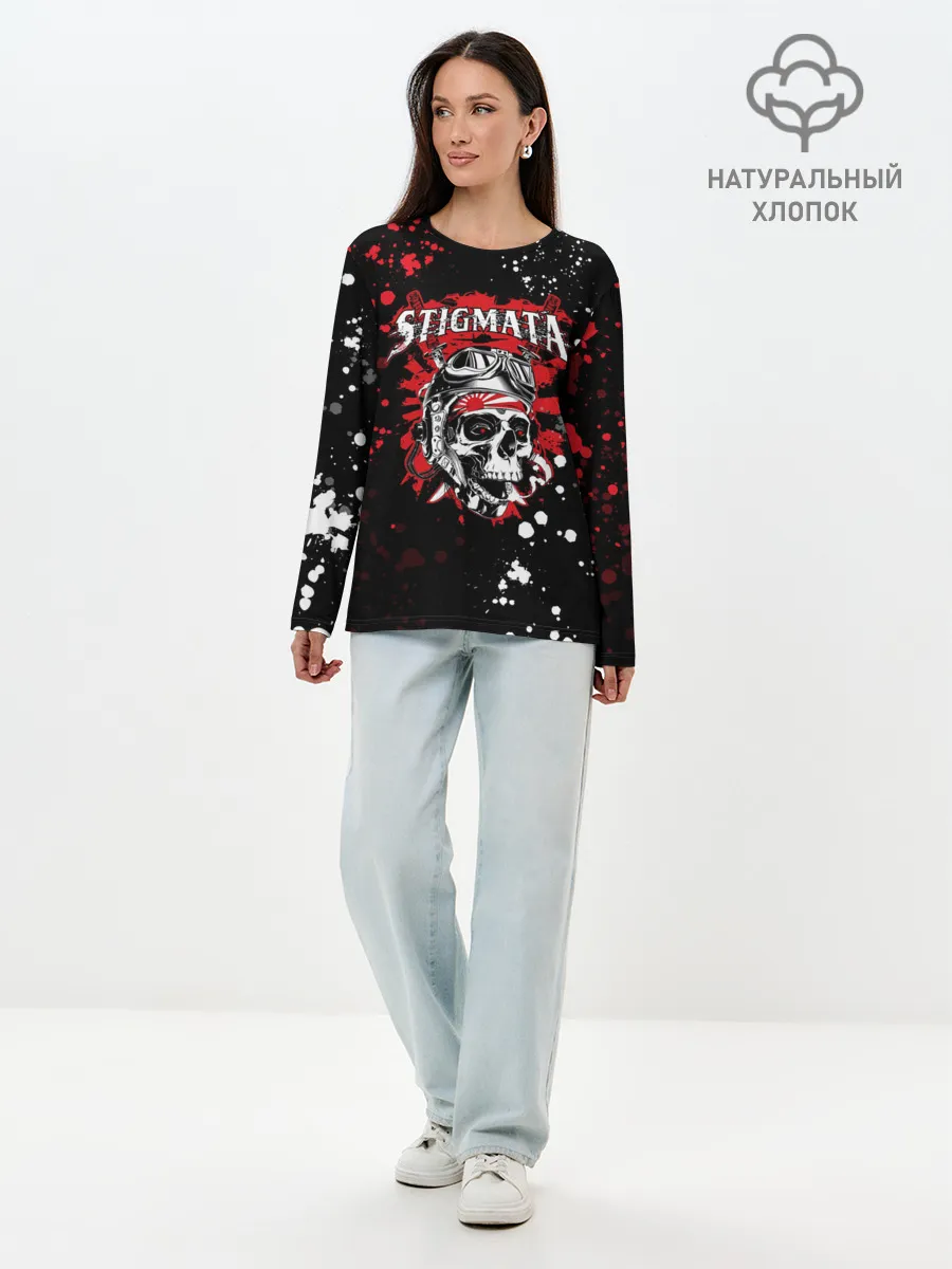 Лонгслив женский. Хлопок / Stigmata | Стигмата