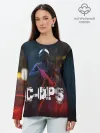Лонгслив женский. Хлопок / C-OPS