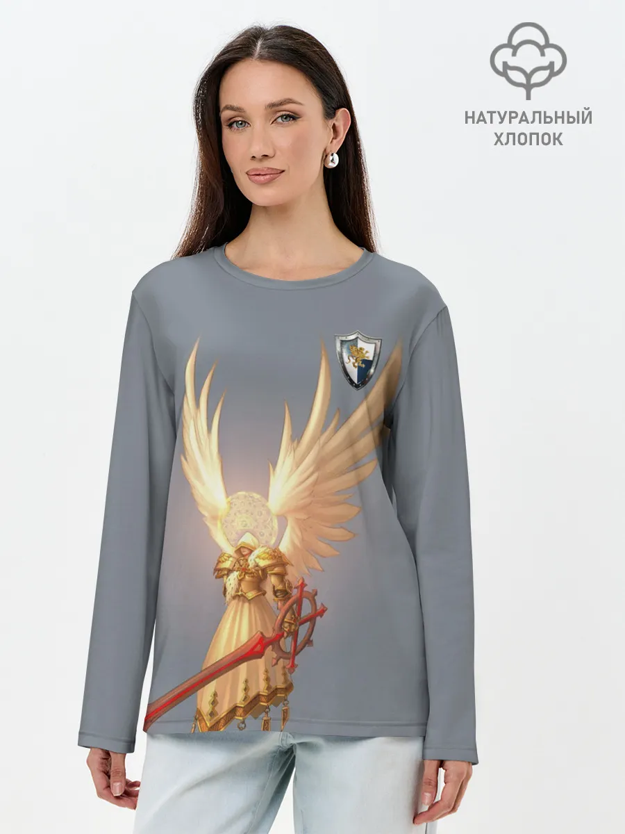 Лонгслив женский. Хлопок / Heroes of Might and Magic