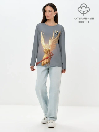 Лонгслив женский. Хлопок / Heroes of Might and Magic