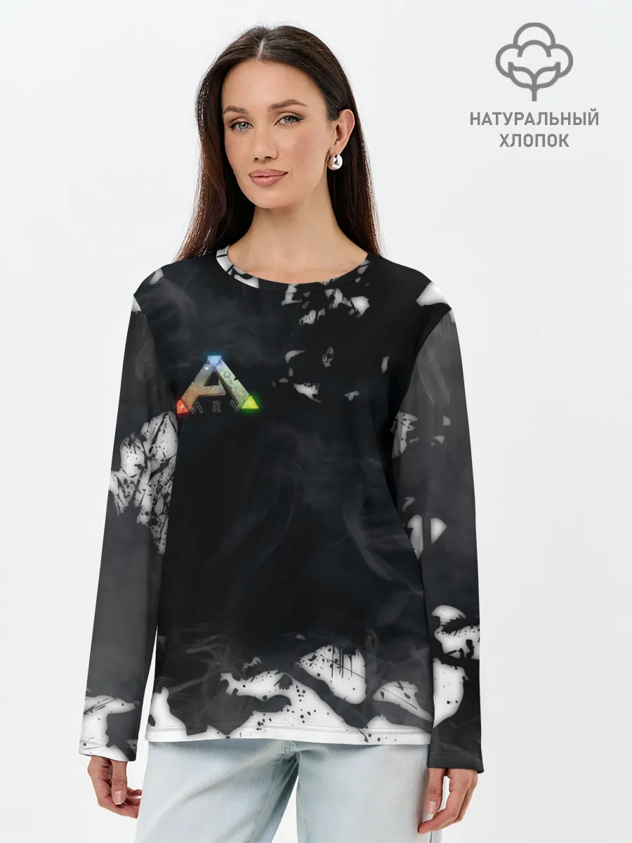 Лонгслив женский. Хлопок / Ark Survival Evolved