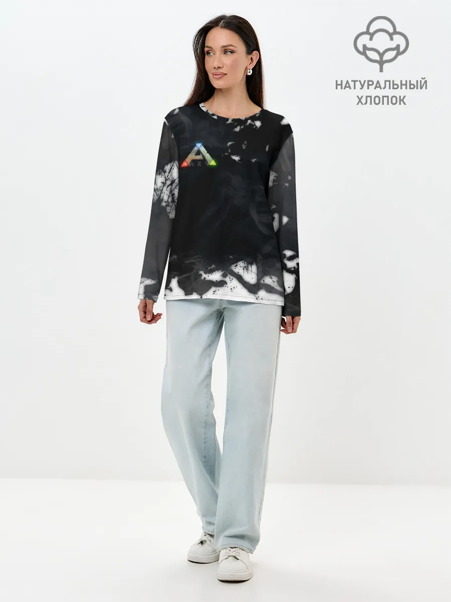 Лонгслив женский. Хлопок / Ark Survival Evolved