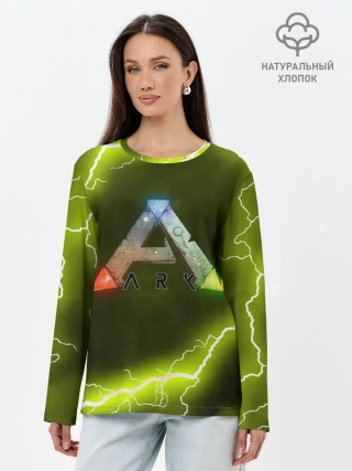 Лонгслив женский. Хлопок / Ark Survival Evolved