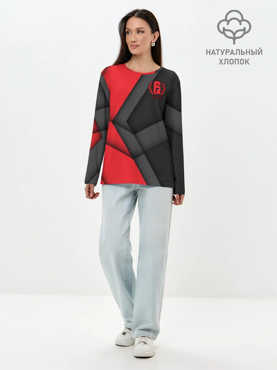 Лонгслив женский. Хлопок / Rainbow Six Siege