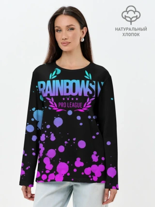 Лонгслив женский. Хлопок / Rainbow Six Siege