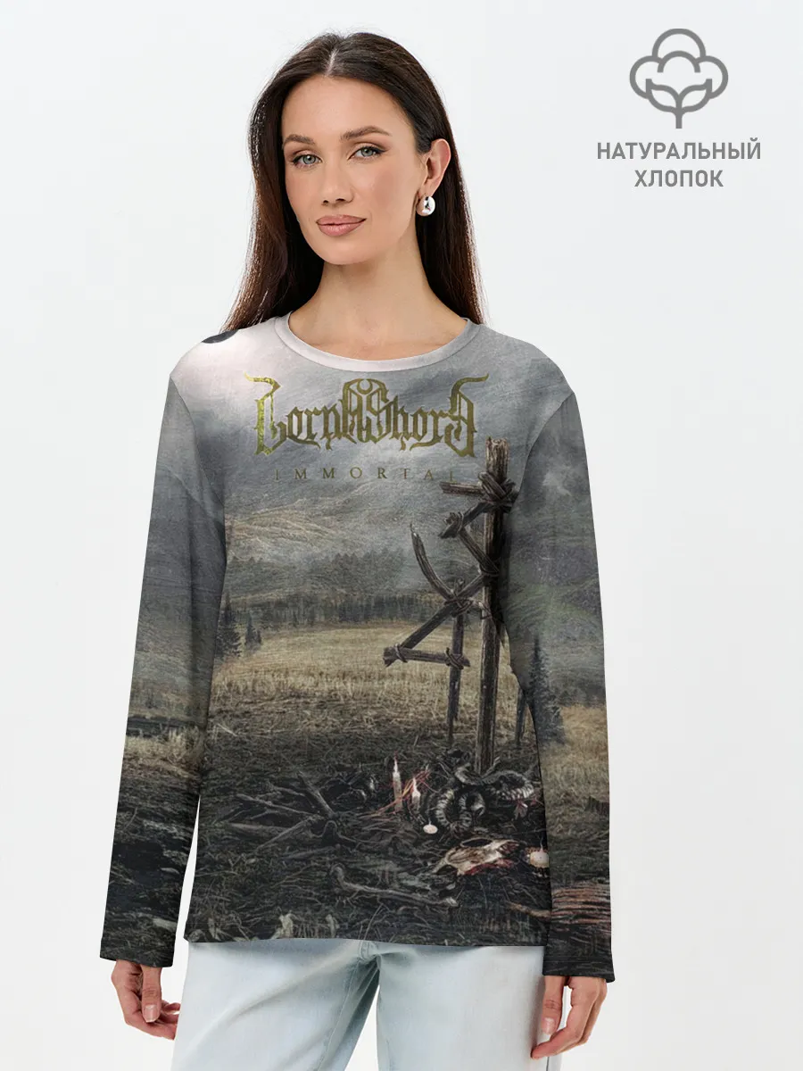 Лонгслив женский. Хлопок / Lorna Shore - Immortal