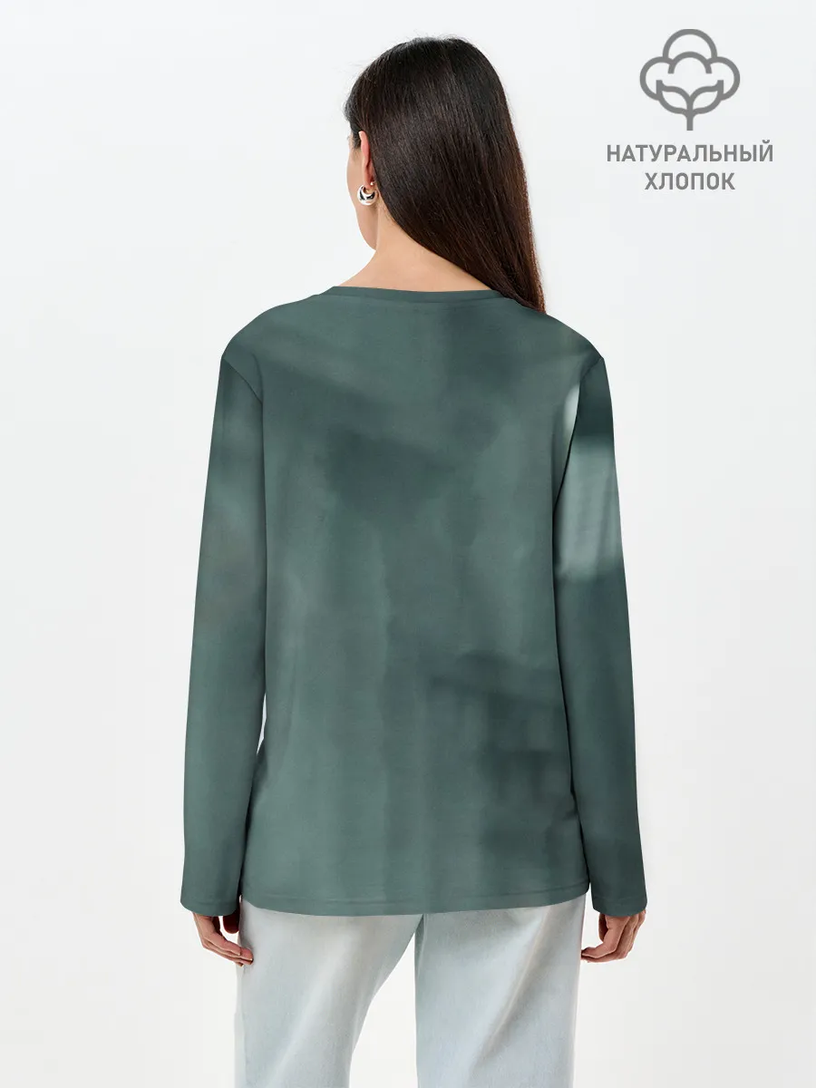 Лонгслив женский. Хлопок / Ведьмак Геральт