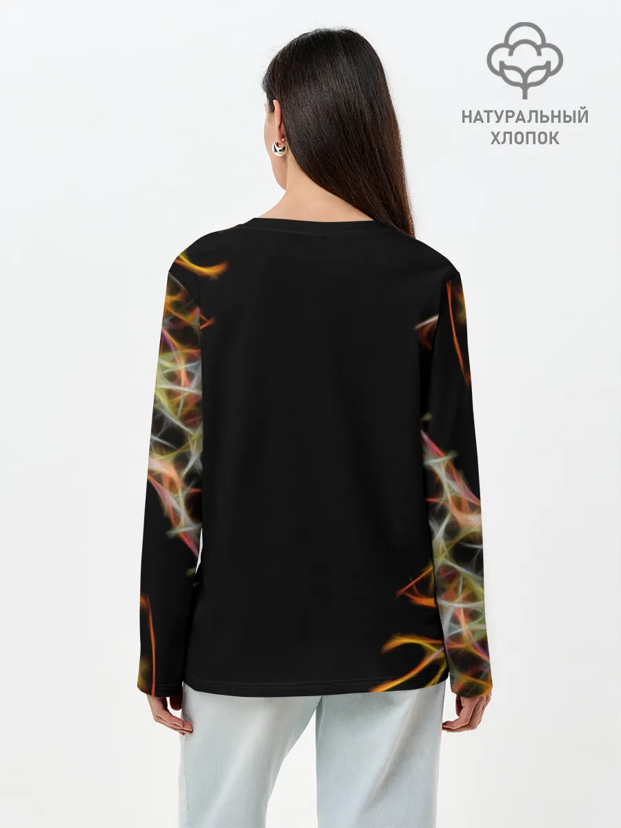 Лонгслив женский. Хлопок / Морское чудо