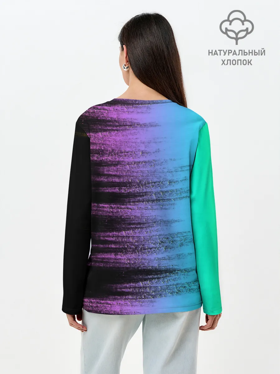 Лонгслив женский. Хлопок / BILLIE EILISH