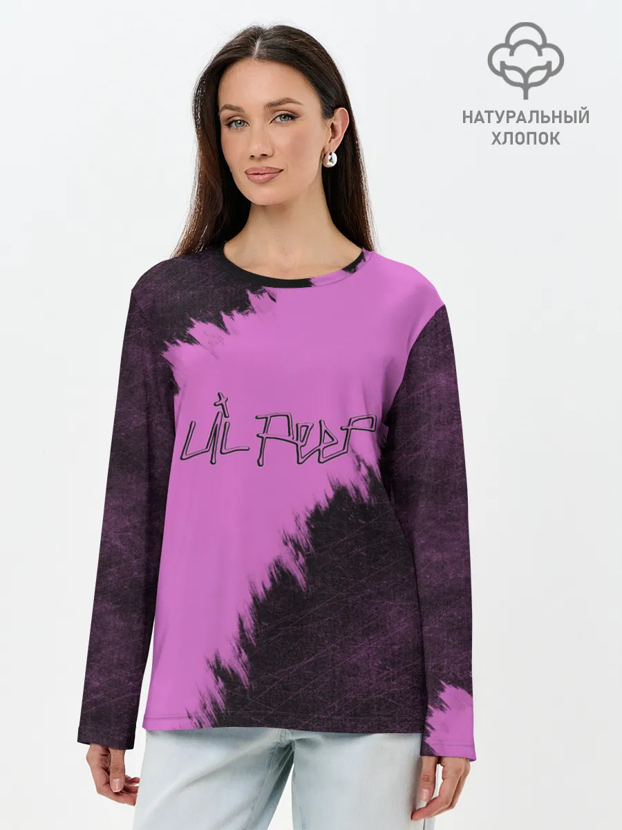 Лонгслив женский. Хлопок / LIL PEEP