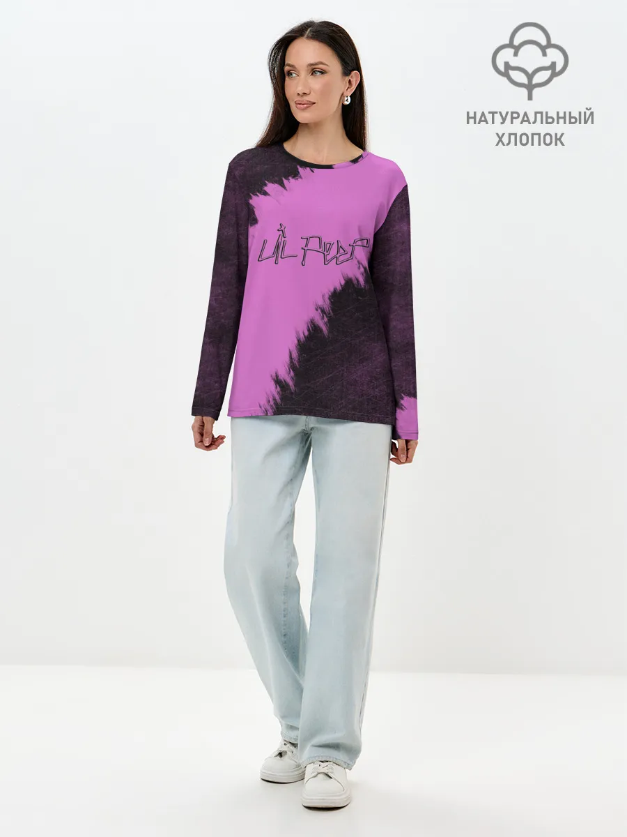 Лонгслив женский. Хлопок / LIL PEEP