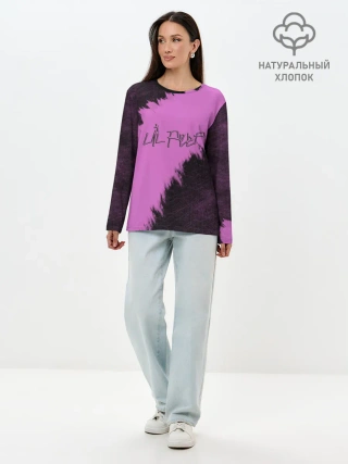 Лонгслив женский. Хлопок / LIL PEEP