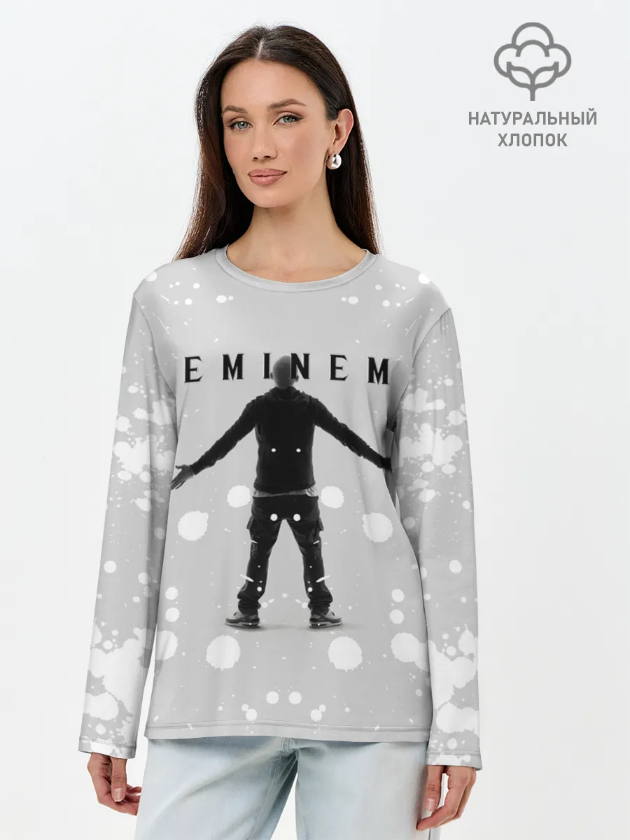 Лонгслив женский. Хлопок / EMINEM | ЭМИНЕМ