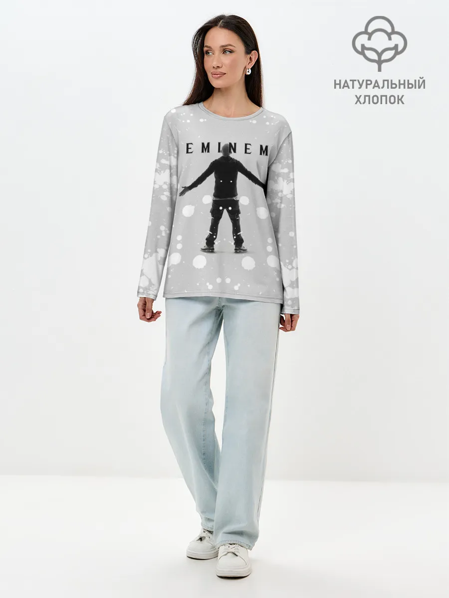 Лонгслив женский. Хлопок / EMINEM | ЭМИНЕМ