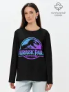 Лонгслив женский. Хлопок / Jurassic World