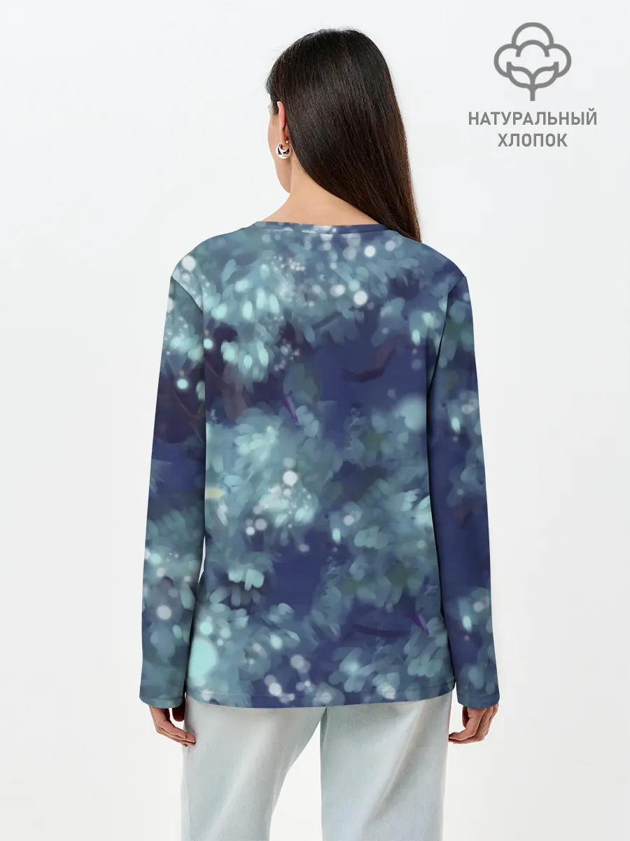 Лонгслив женский. Хлопок / Tomoe Kamisama